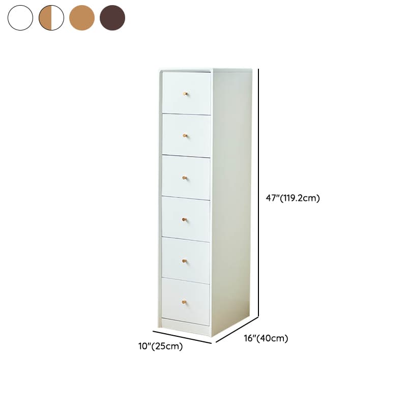 Minimalist Natural Wood Bachelor Chest with 6 Drawers, Vertical Orientation - image 23