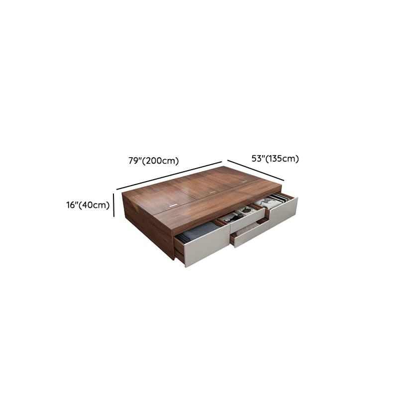 Auburn Contemporary Solid Color Storage Included Bed - image 17