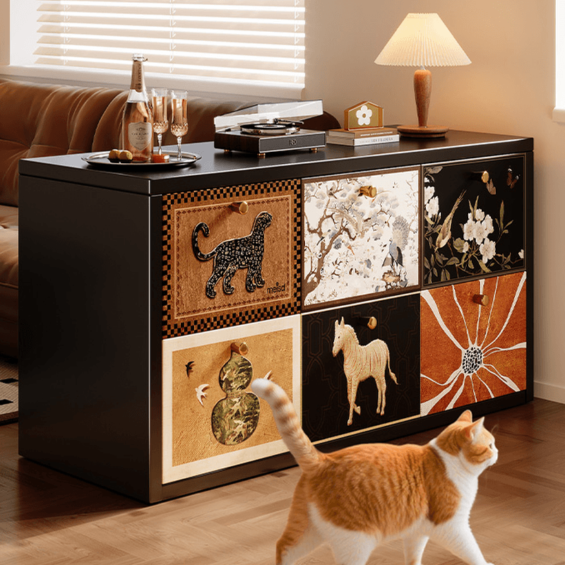 Detached Decorative Cabinet with Damp-proof Steel Countertop - image 7