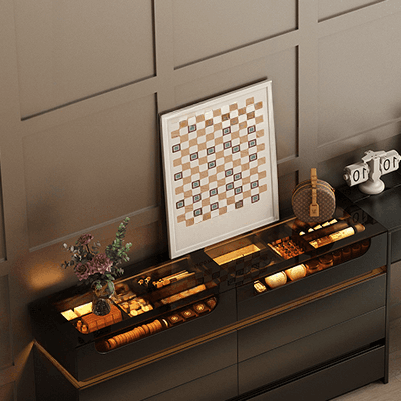 Lumber Vanity Set with Illumination Light, Scalable, Dividers, 2-in-1, Adjustable Touch and Brightness - image 7