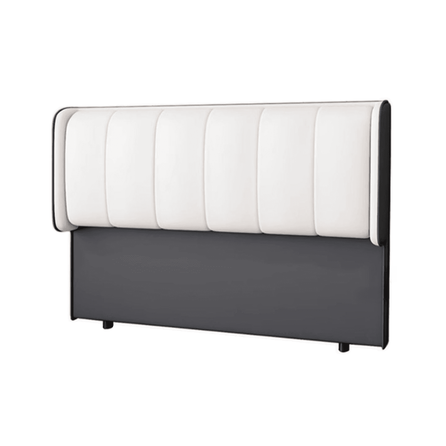 Trendy Panel Headboard in Natural Wood with No Distressing, Rectangle Shape for Full/Queen Bed, Sponge Upholstery Fill, Standard Height - image 8
