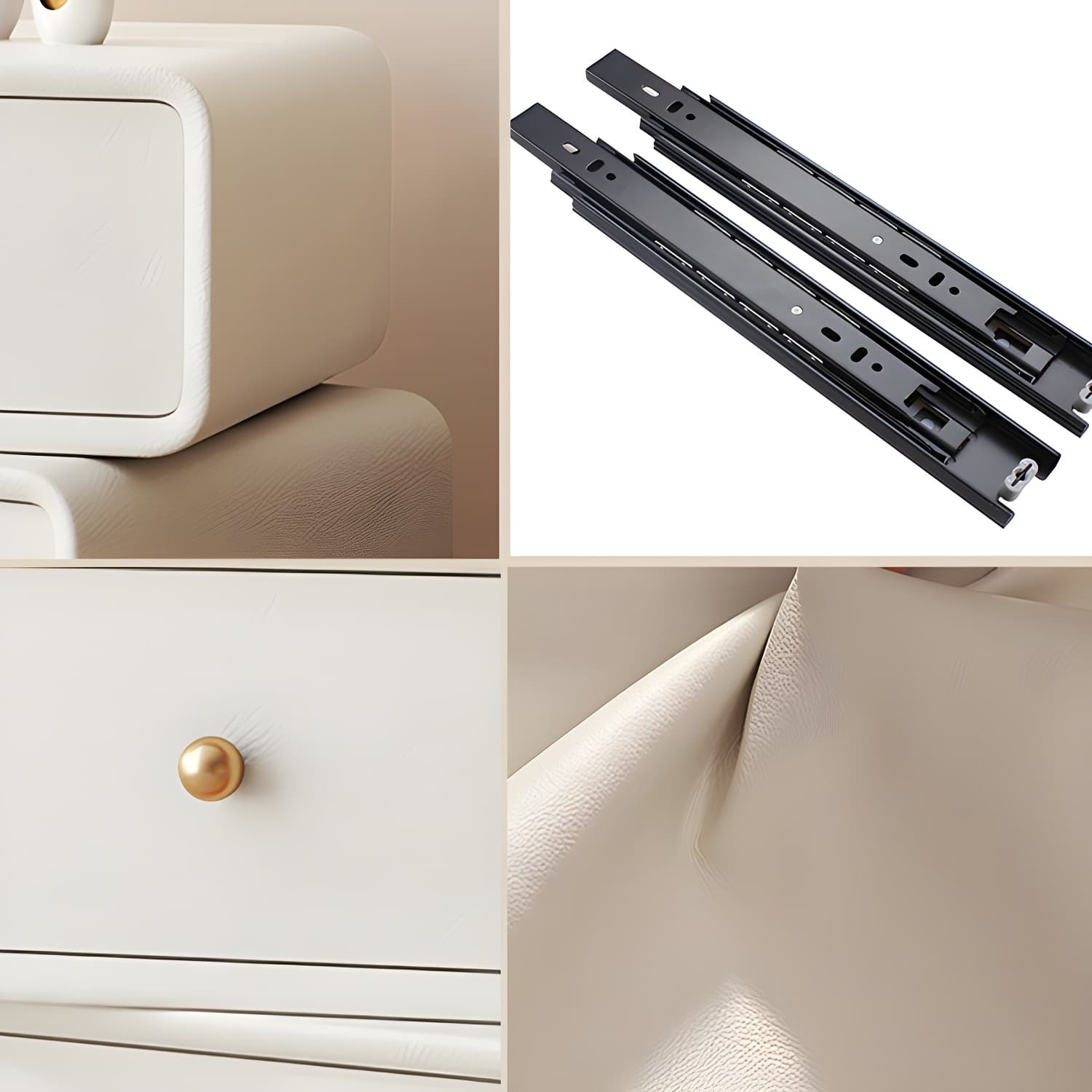 Modern Light Wood Dressers with Solid Wood Construction and Soft-Close Drawers - image 11