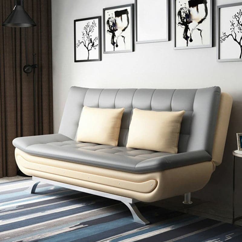 75'' Modern Armless Solid Color Sofa, Foam Filled Upholstery - Partial Assembly - image 6