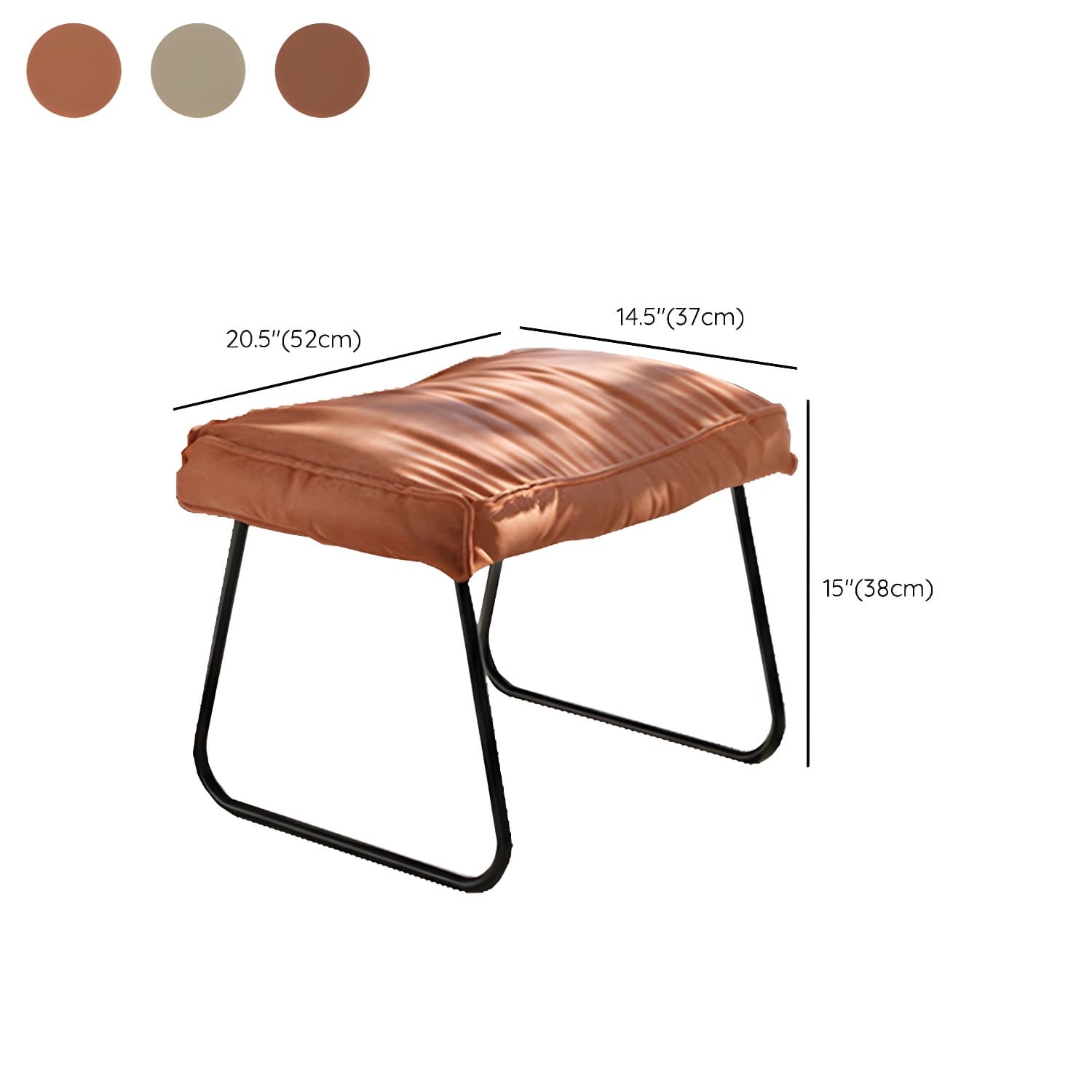 Stylish and Comfortable Modern Upholstered Indoor Rocking Chair with Natural Wood Legs - image 18
