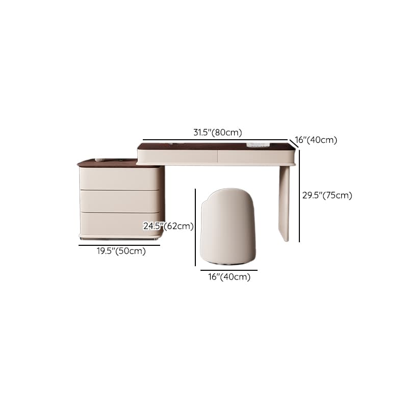 Sleeping Room Scalable Vanity Set/Makeup Vanity with Push-Pull - image 8