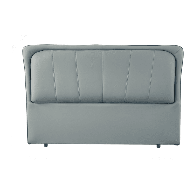 Free-standing Standard Standard（36-55“） Rectangle Full(54"W x 75"L) Panel Headboard With Legs, Sponge Filing and Wood Frame