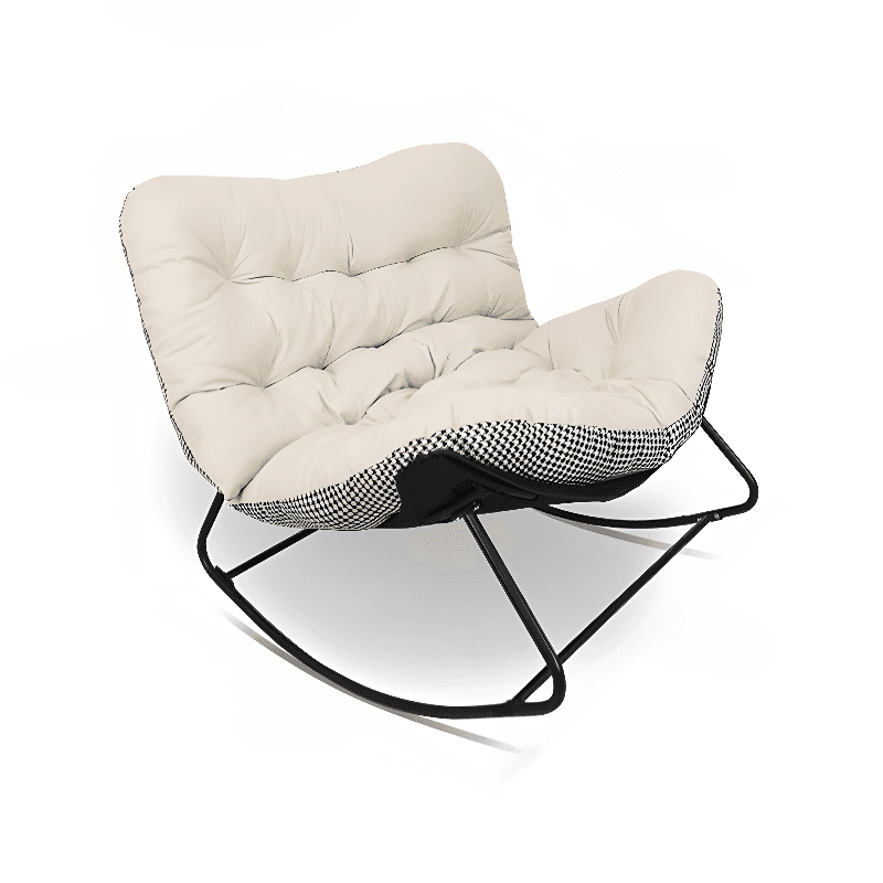 2 Person Rocking Chair Couch with Rear Back and Stationary - image 10