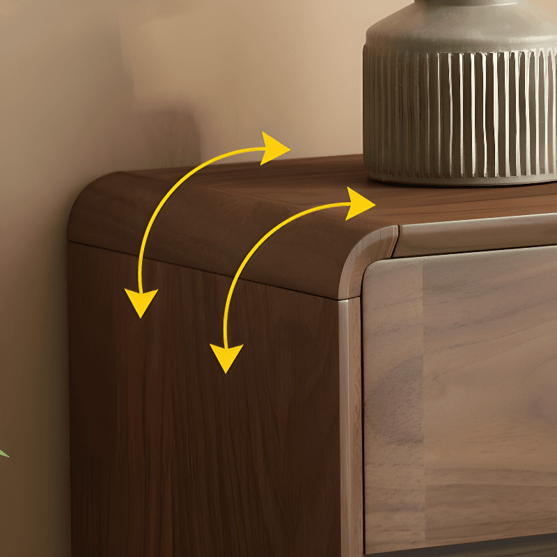Cocoa Simplistic Natural Wood Double Dresser/Lingerie Chest with 6/9/5 Drawers in Horizontal/Vertical Orientation - image 6