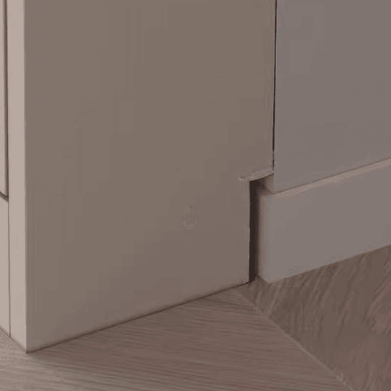 Beige Rectangular TV Stand for Parlor with Gate - image 5