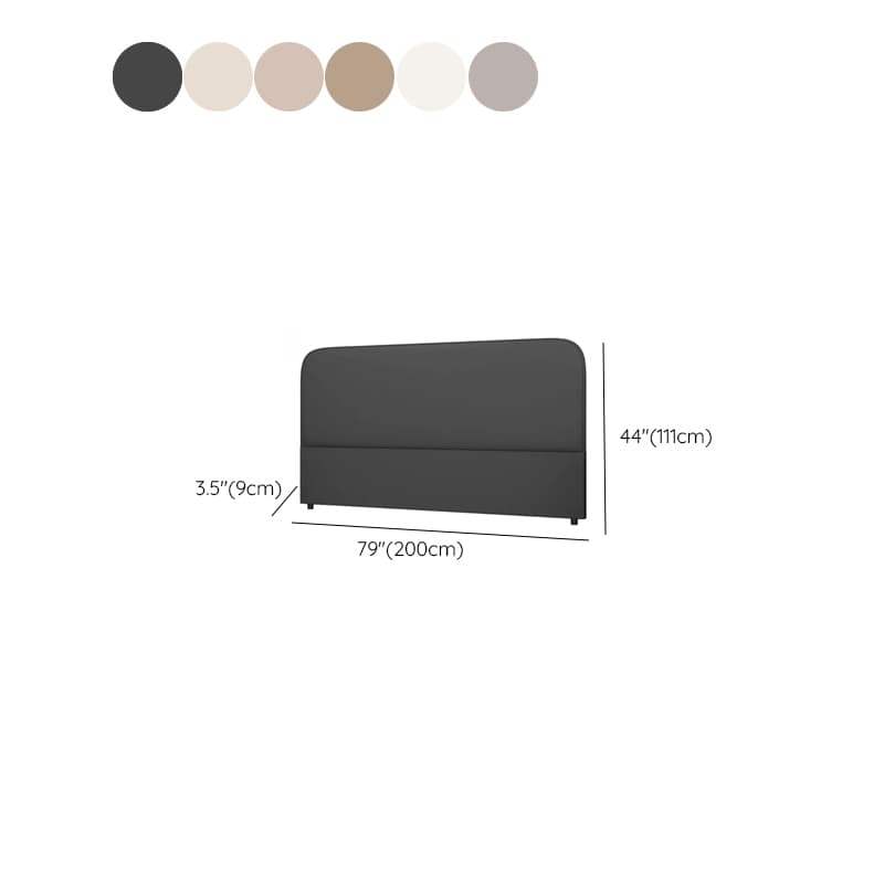 Simplistic Style Panel Headboard in Natural Wood with No Distressing, Rectangular Shape for Queen/Full/Twin XL Bed, Featuring Sponge Upholstery Fill and Standard Height - image 16