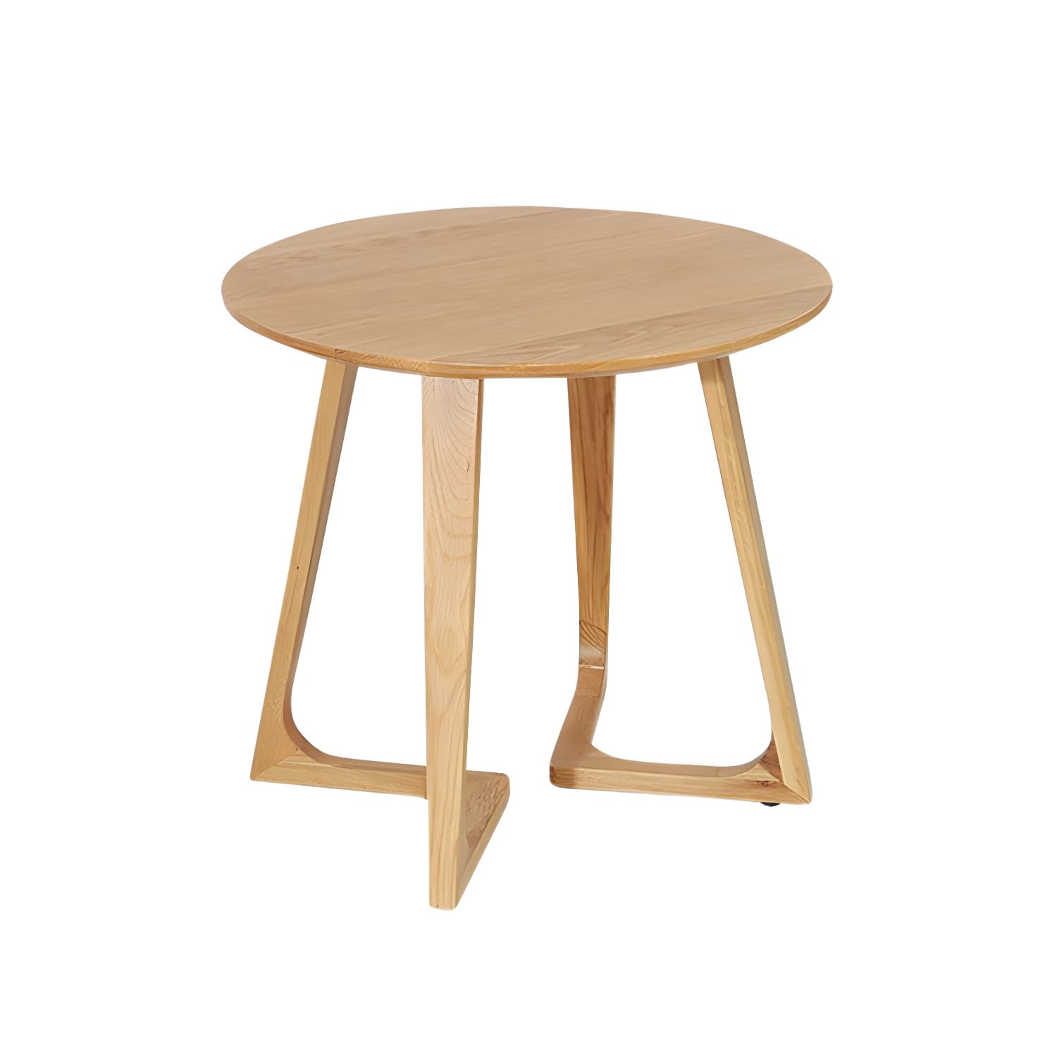 Double Pedestal Oak Solid Wood Dinette Table Modern Style Dining Table - image 5
