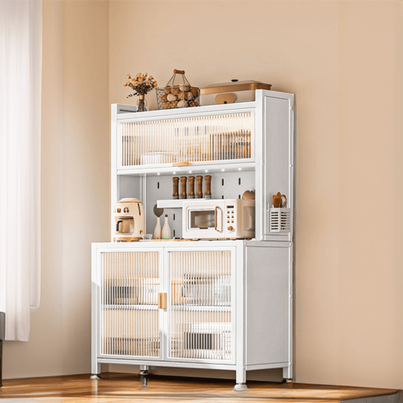 Modern Alloy Kitchen Storage, Alterable Shelf & Functional Storage Cabinet, 4 Doors/3 Doors/5 Doors, Standard