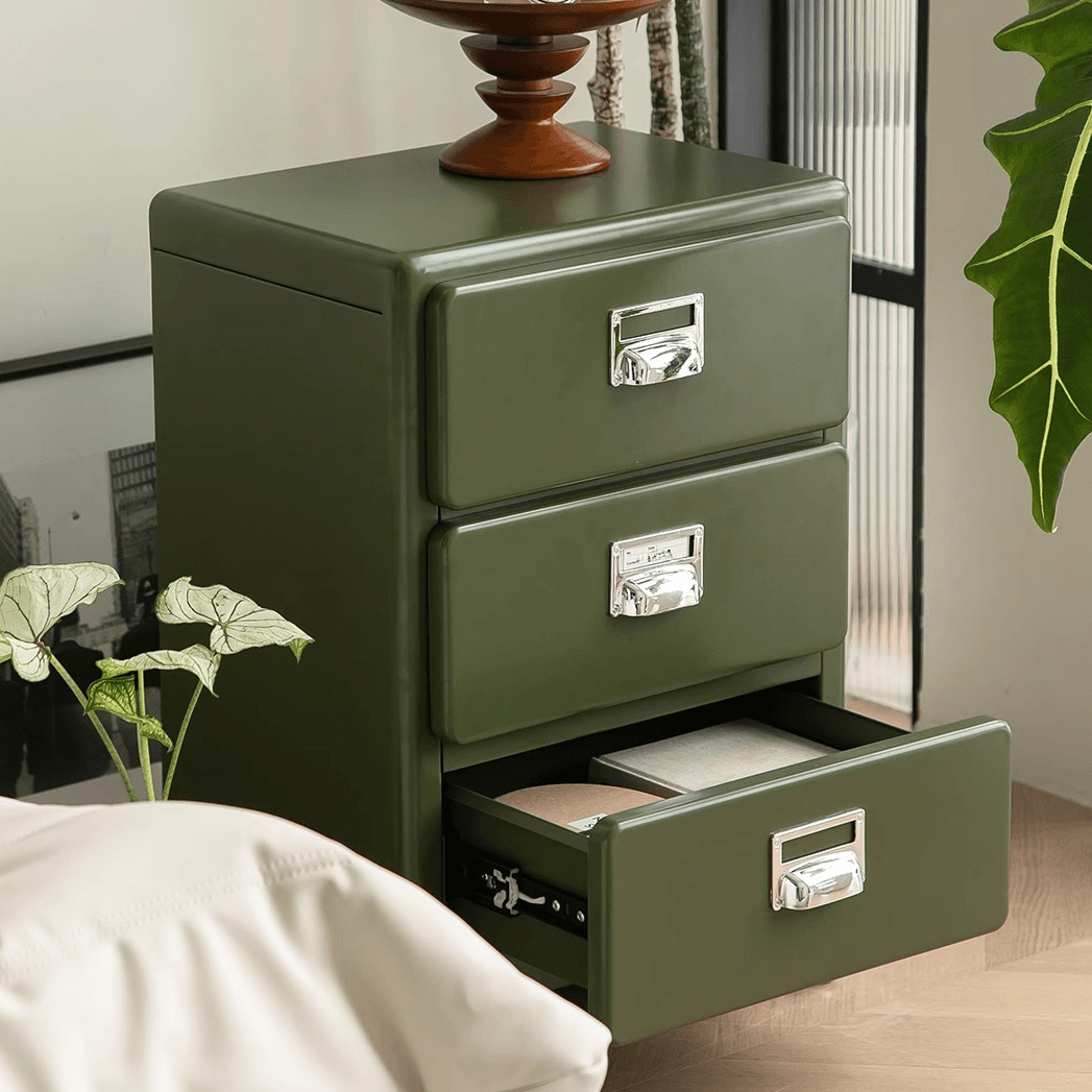 Contemporary Metal Bachelor Chest/Double Dresser with 5/6/3 Drawers in Vertical/Horizontal Orientation - image 13