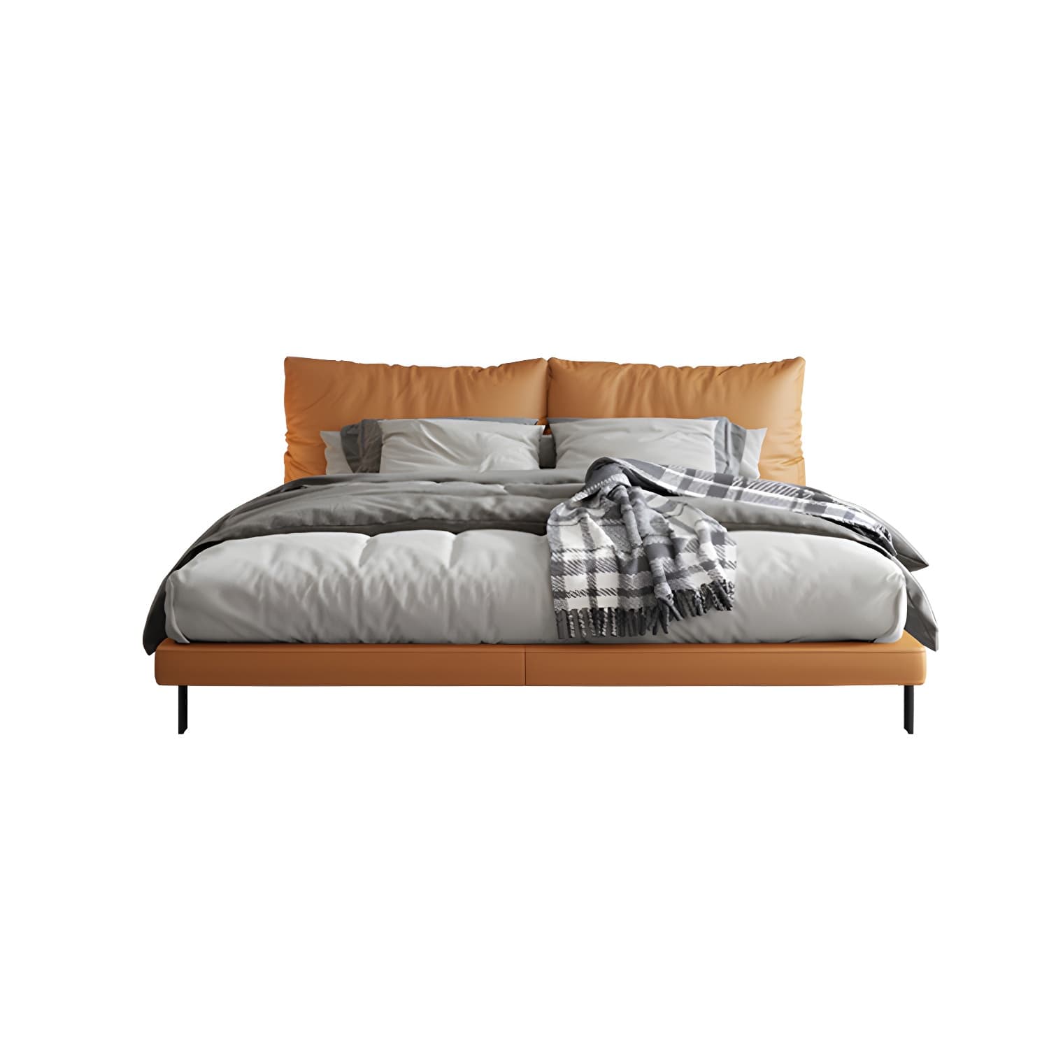 Modern Wood Upholstered Standard Bed Modern Queen/King Bed Frame - image 10