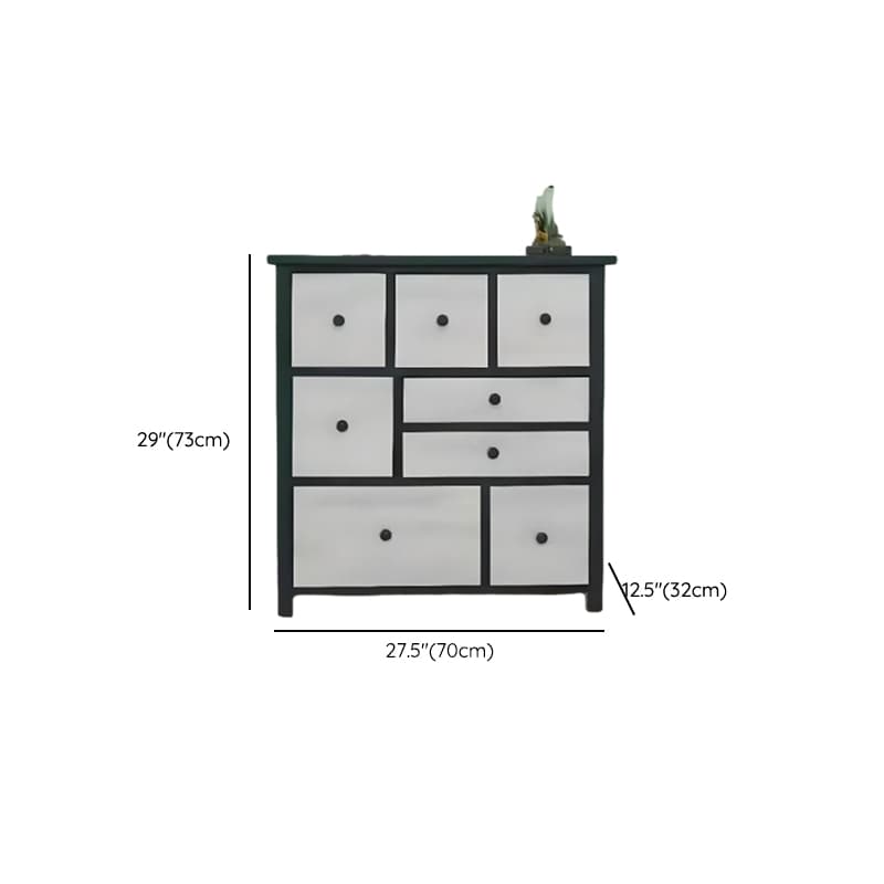 French Wood Vertical Console Dresser with 9 Drawers/7 Drawers/10 Drawers - image 29
