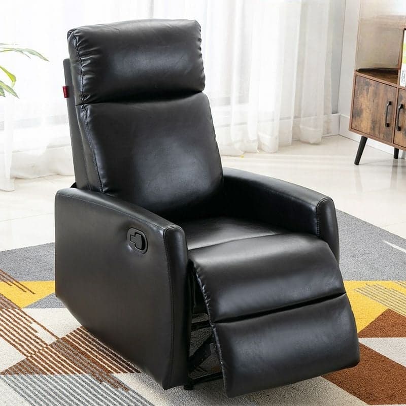 Ergonomic Rotatable Stationary Living Room Rocking Chair with Back - image 3
