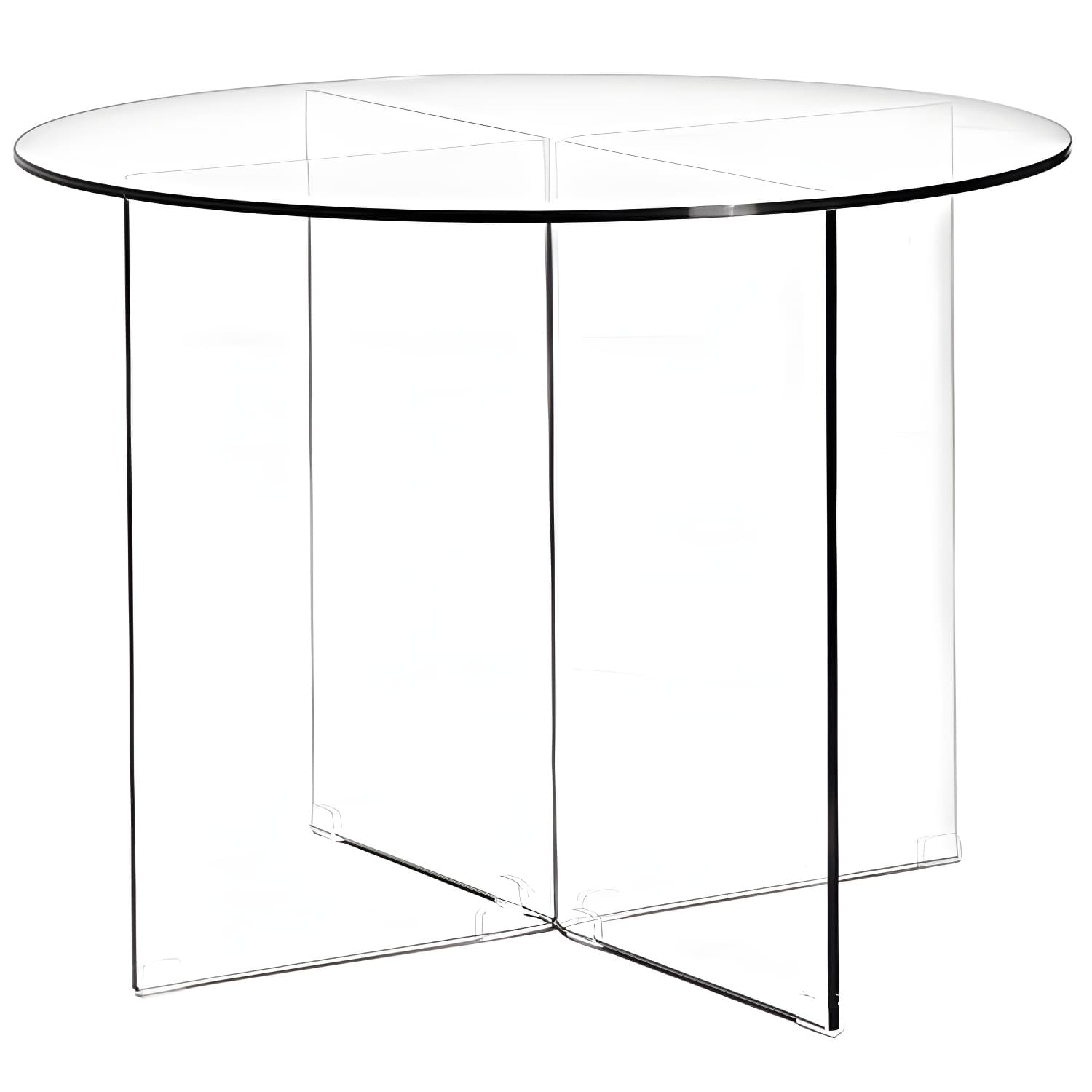 Modern Style Dinner Room Table Glass Dining Table for Home Use - image 10