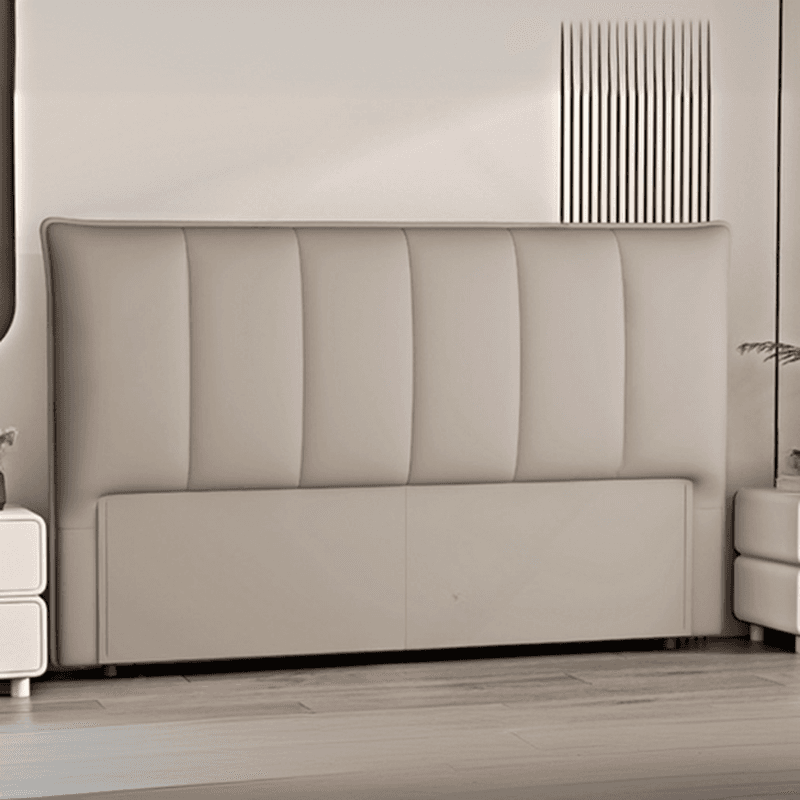 Free-standing Standard No Distressing Rectangle Panel Wood/ Upholstery Sponge Headboard, Standard（36-55“） High, Full(54"W x 75"L)/Twin(38"W x 75"L) Size - image 7