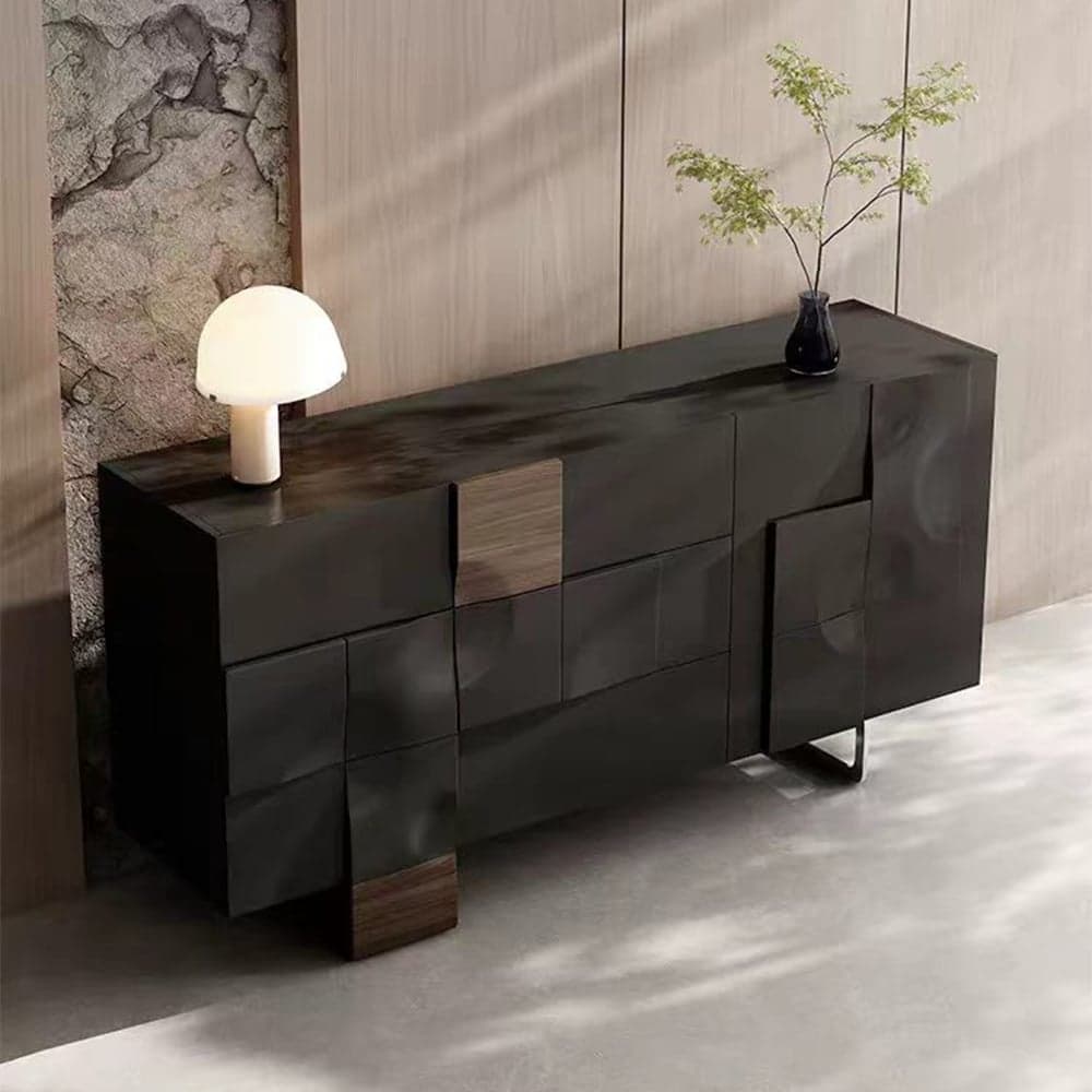 Minimalist Wood Sideboard lifestyle 2