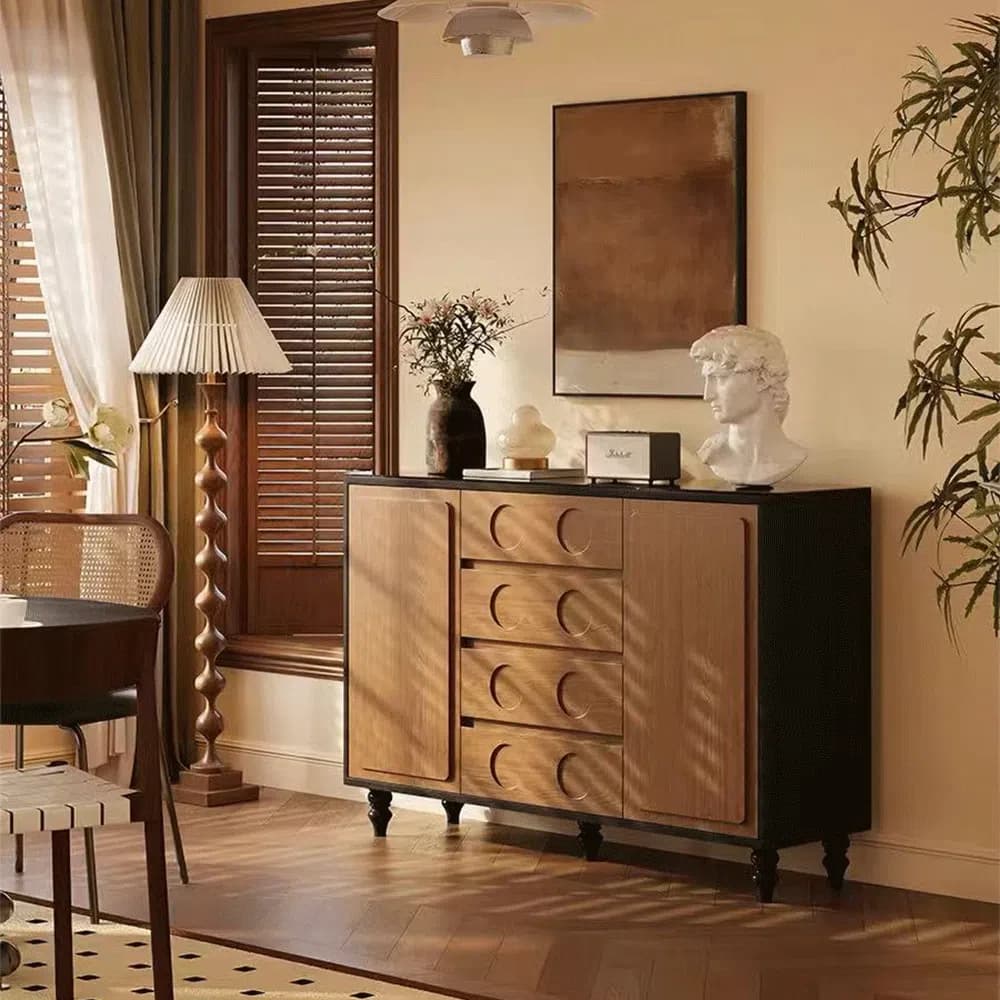 Slim Sideboard, Vintage Walnut Finish lifestyle 2