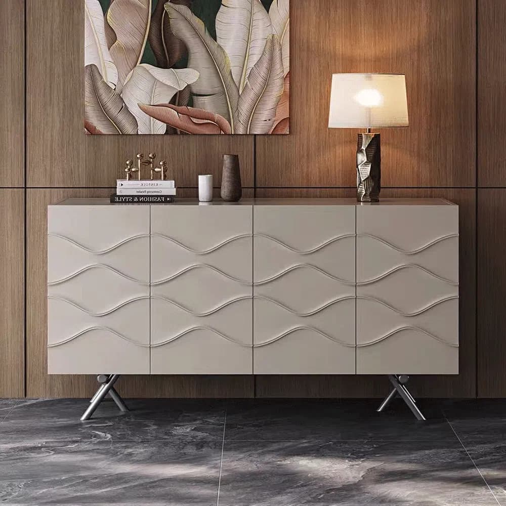 Cream Wood Sideboard lifestyle 2