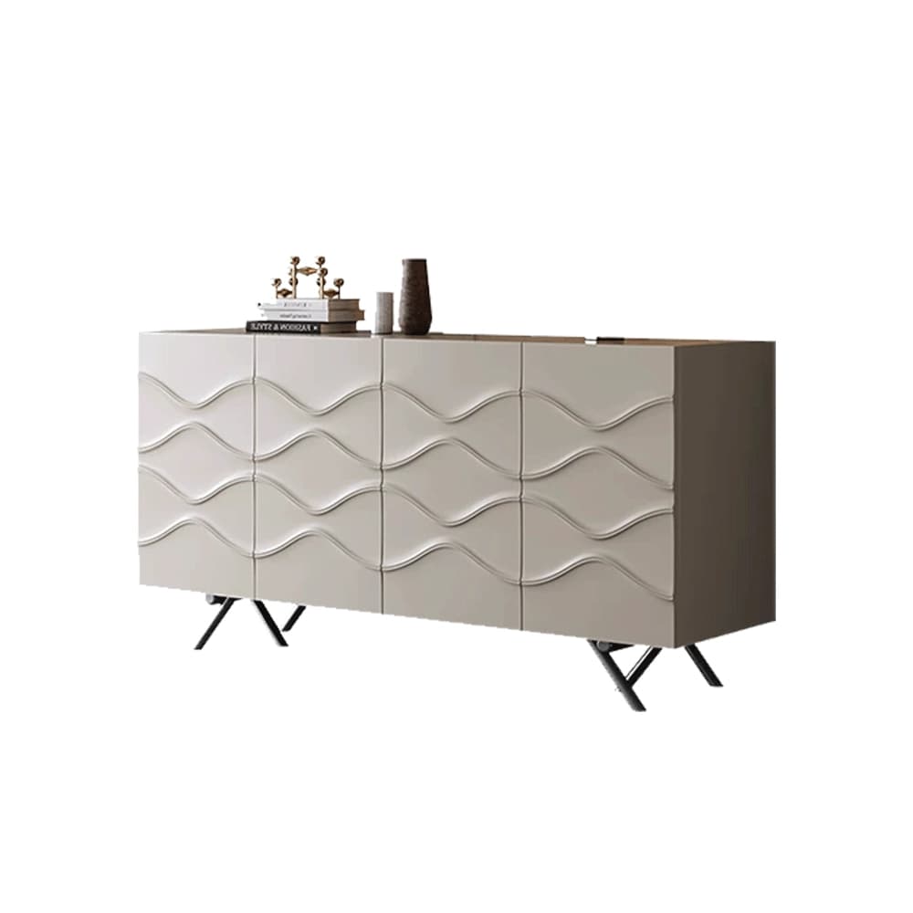 Cream Wood Sideboard lifestyle 1