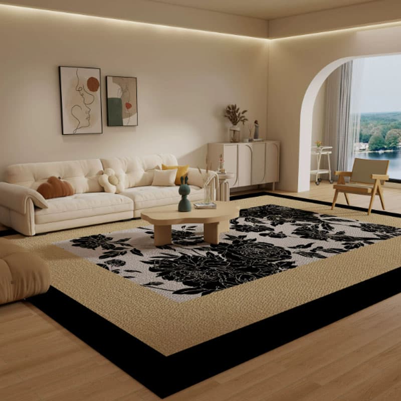 Vintage Patterned Area Rug lifestyle 1