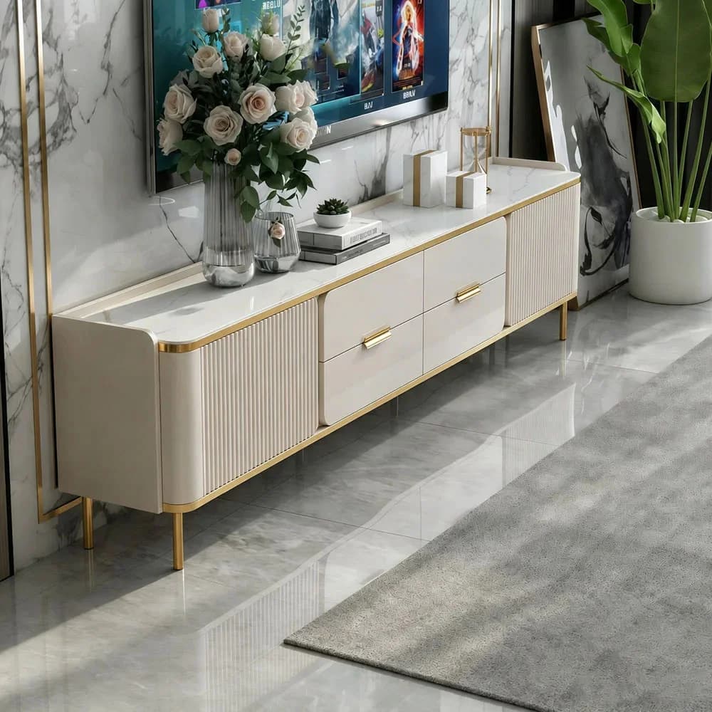 Sintered Stone Media Console lifestyle 1