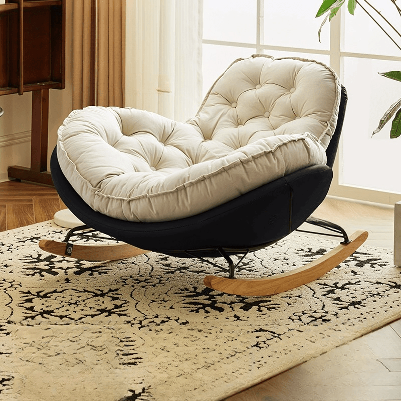 Upholstered Modern Rocking Chair lifestyle 3