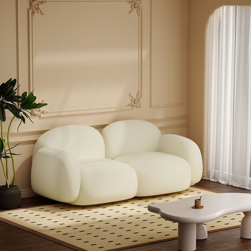 Modern Upholstered Loveseat lifestyle 3