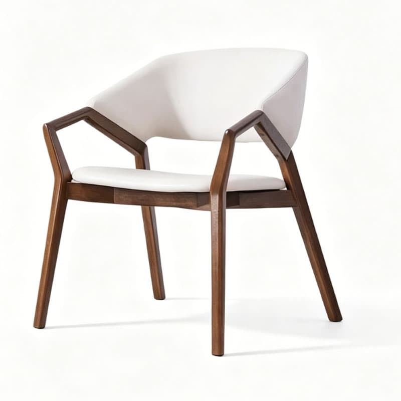Upholstered Dining Chair with Armrests lifestyle 1