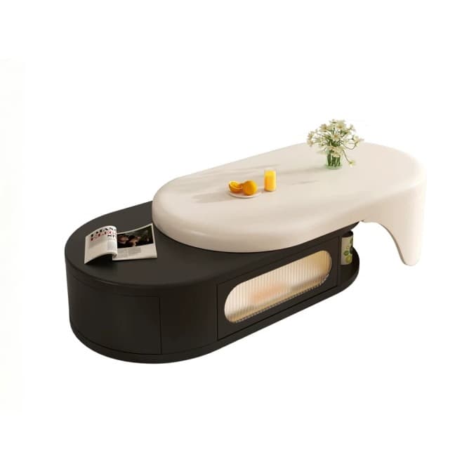 Retractable Sintered Stone Coffee Table lifestyle 1