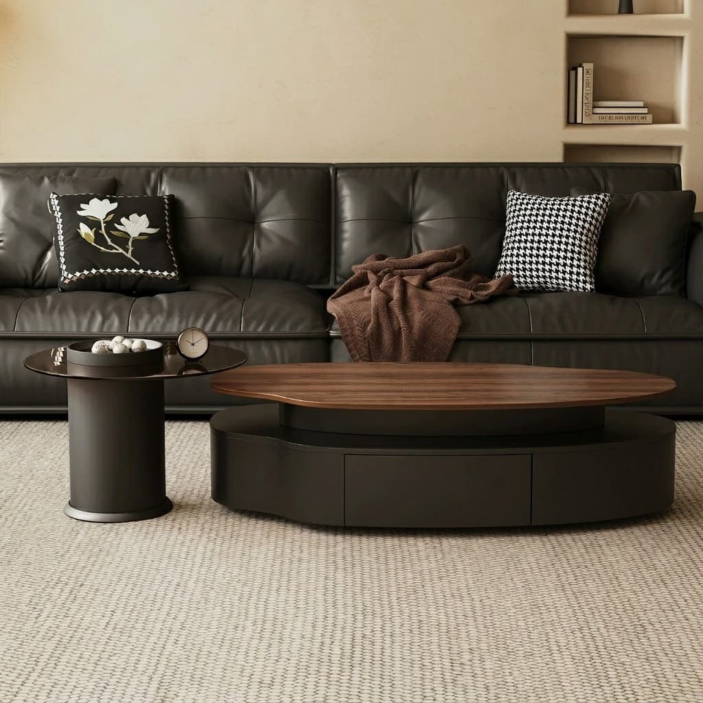 Mango-Style Tiered Coffee Table lifestyle 2