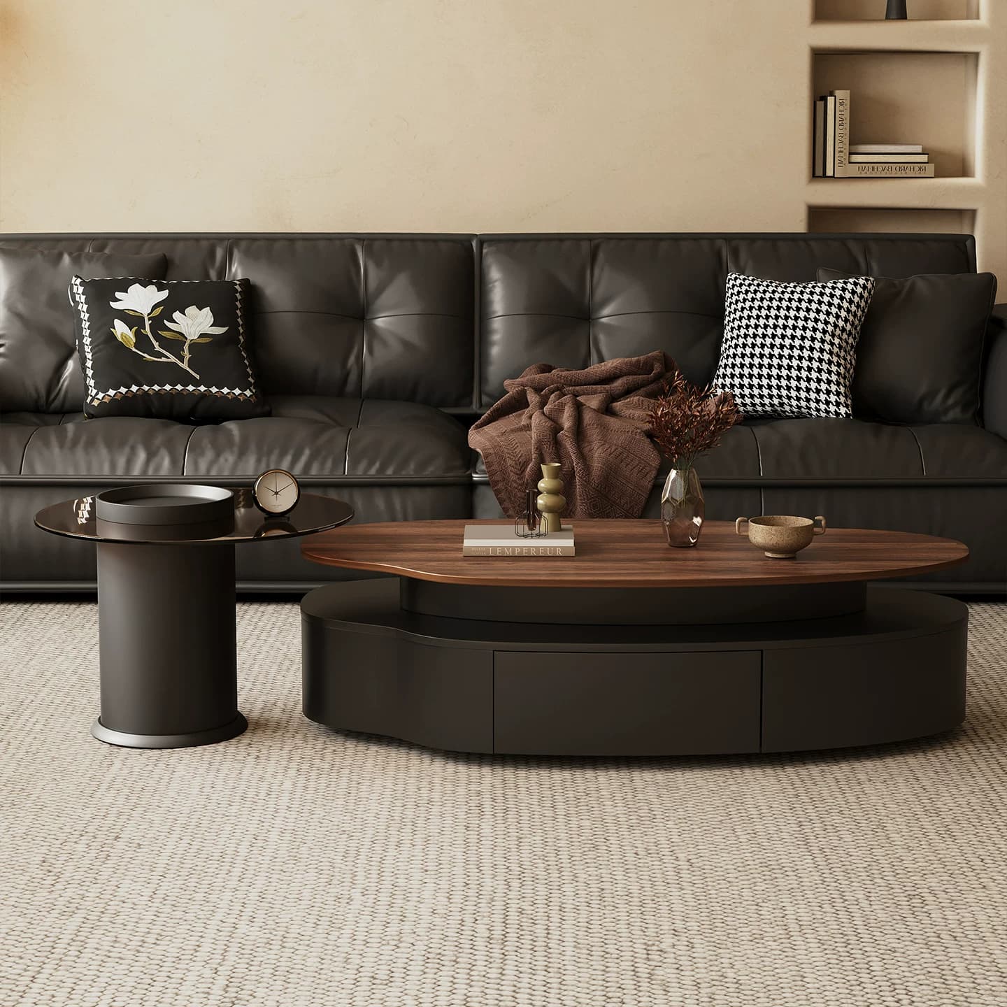 Mango-Style Tiered Coffee Table lifestyle 3