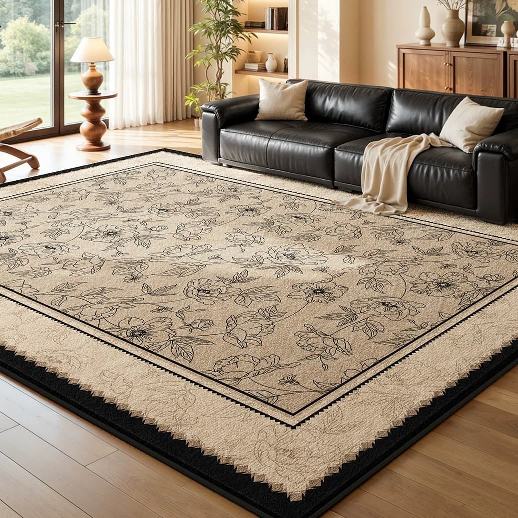 Rectangular Vintage Area Rug lifestyle 1