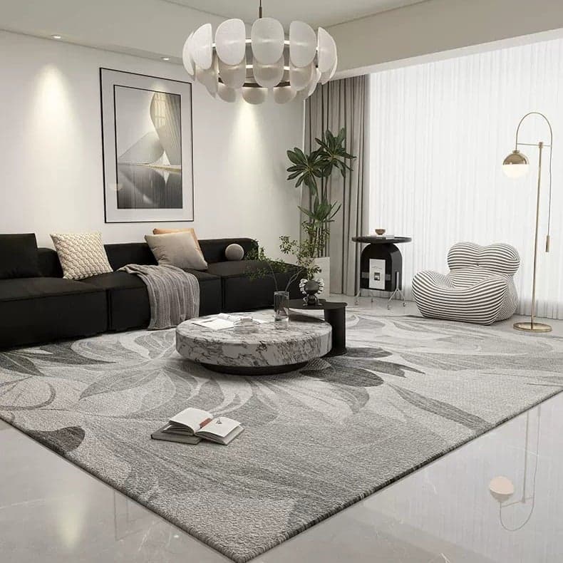 Washable Patterned Area Rug lifestyle 2