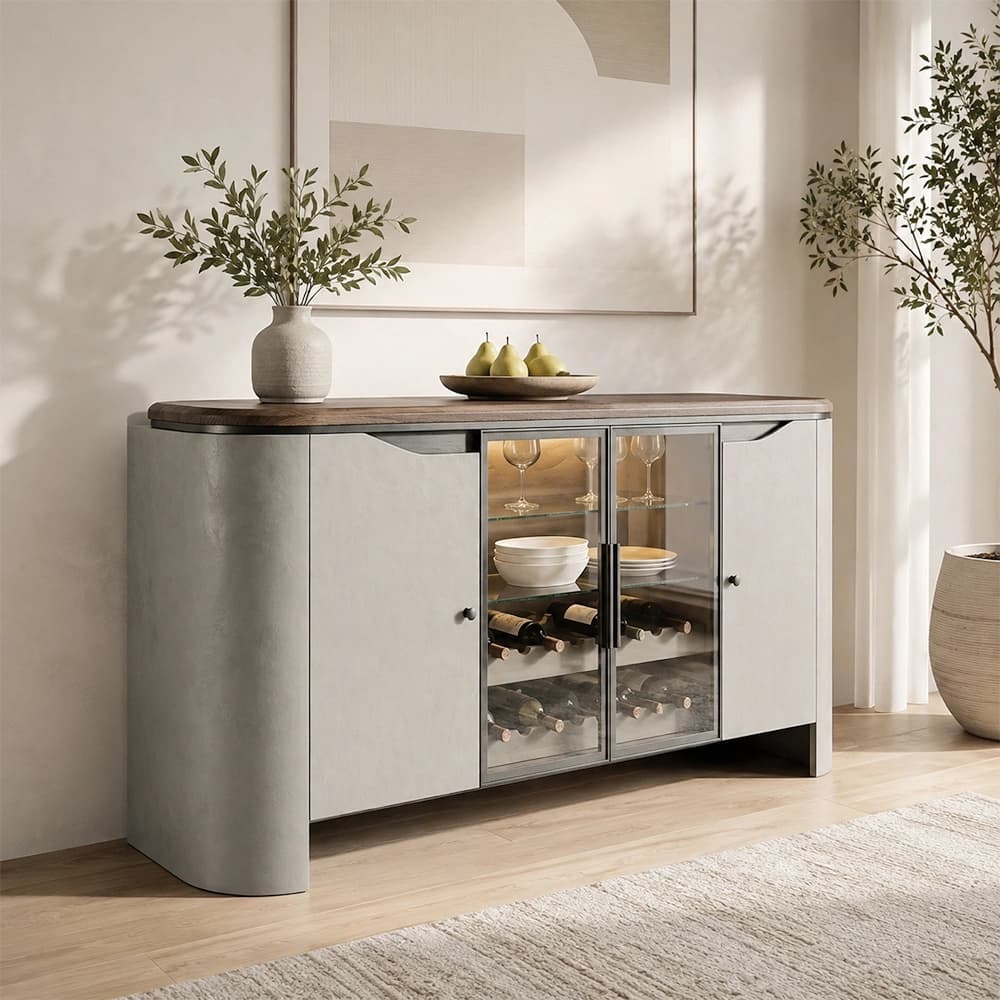 Minimalist Glass Display Cabinet lifestyle 2