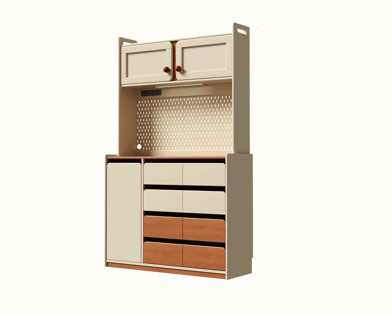 Japandi Solid Wood Sideboard lifestyle 1