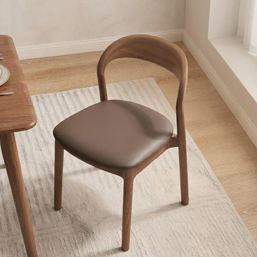 Rounded Back Upholstered Dining Chair lifestyle 3