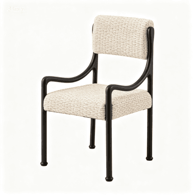 Vintage Fabric Dining Chair lifestyle 1
