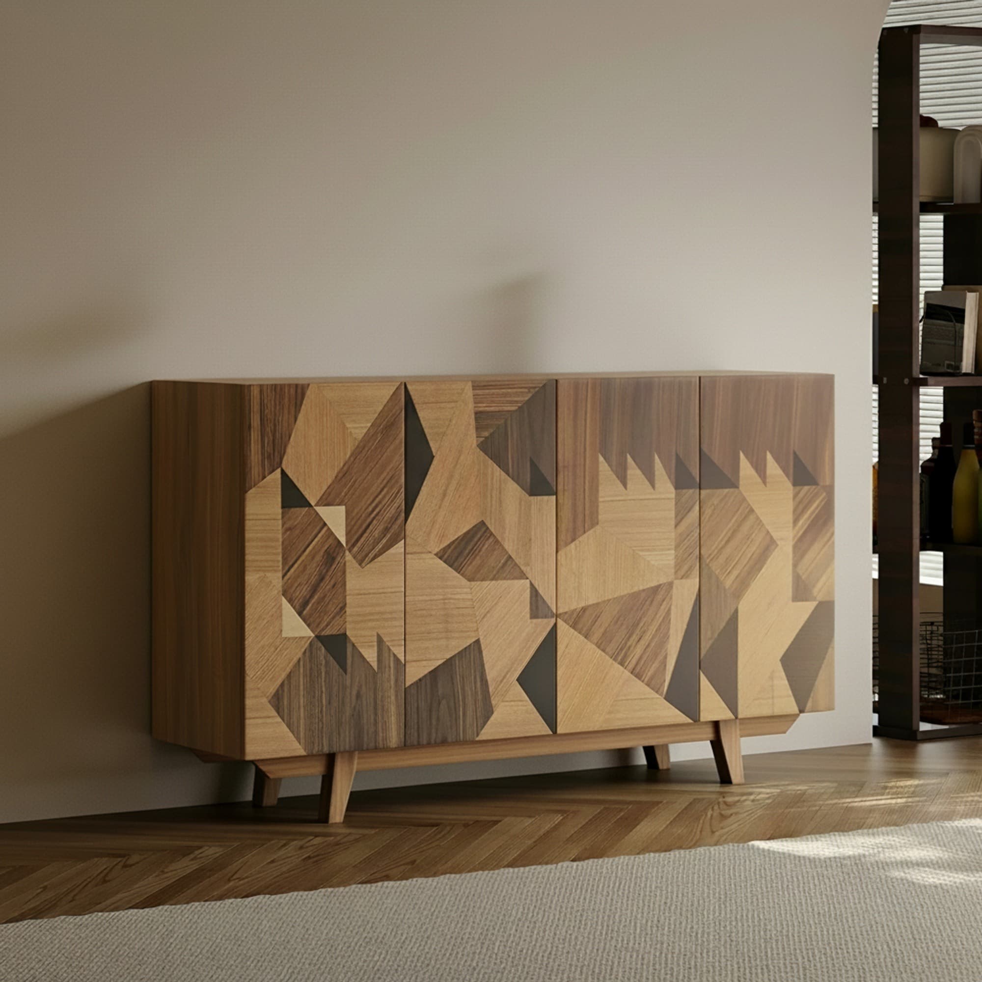Geometric Abstract Sideboard lifestyle 1