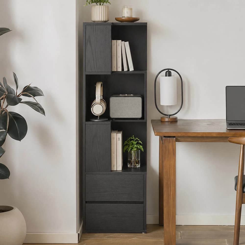 Vintage Corner Bookshelf lifestyle 1