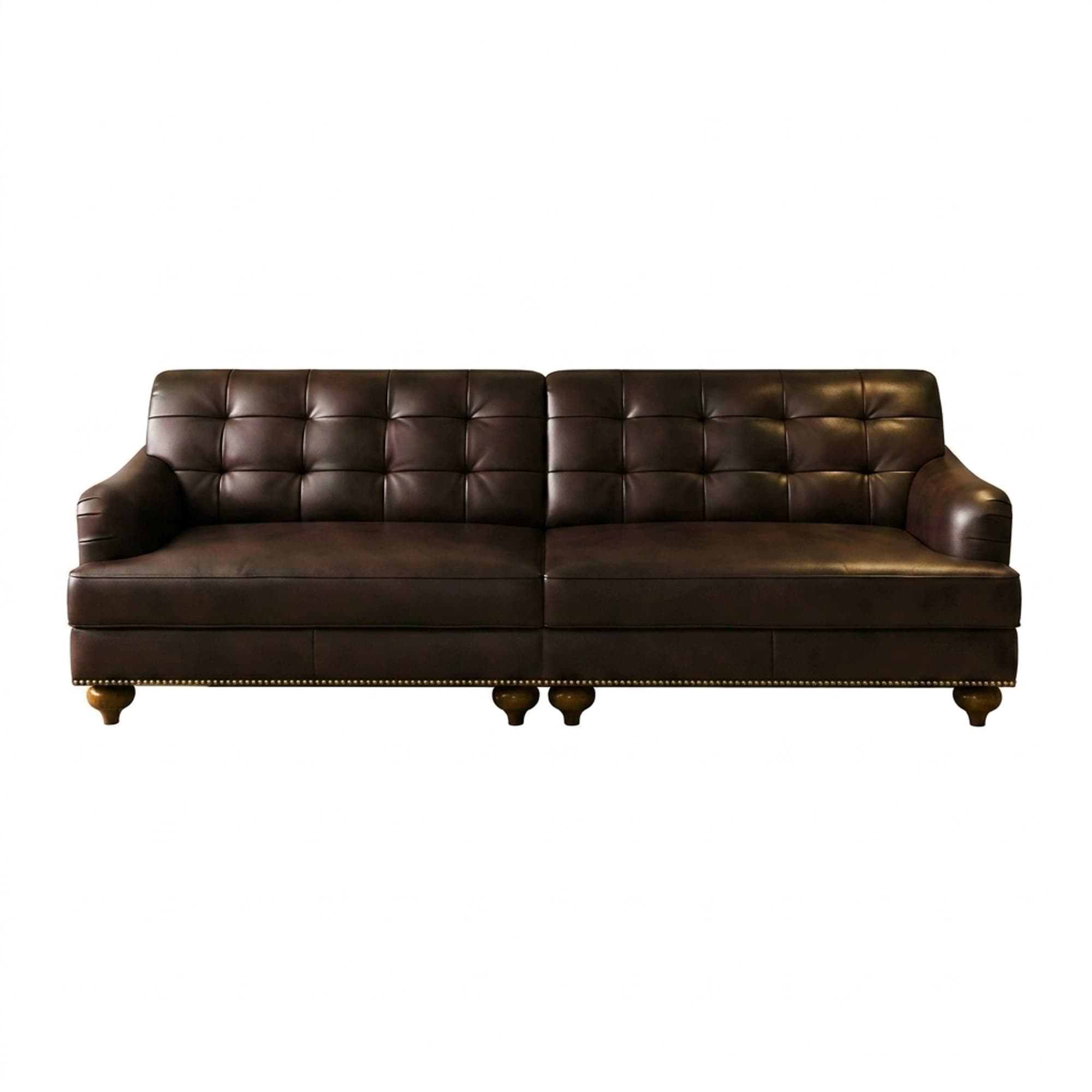 Vintage Leather Sofa lifestyle 1