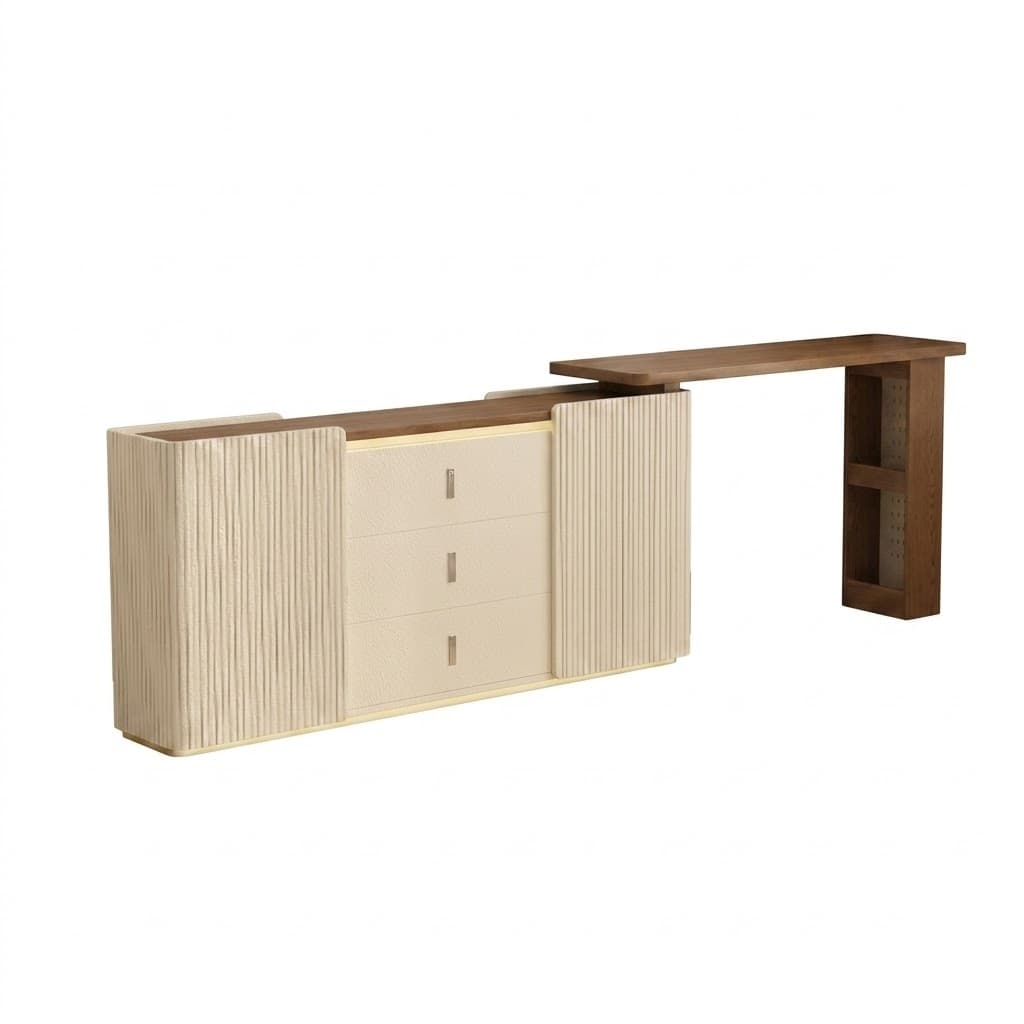 Ultra-Thin Wall-Mounted Dressing Table lifestyle 1