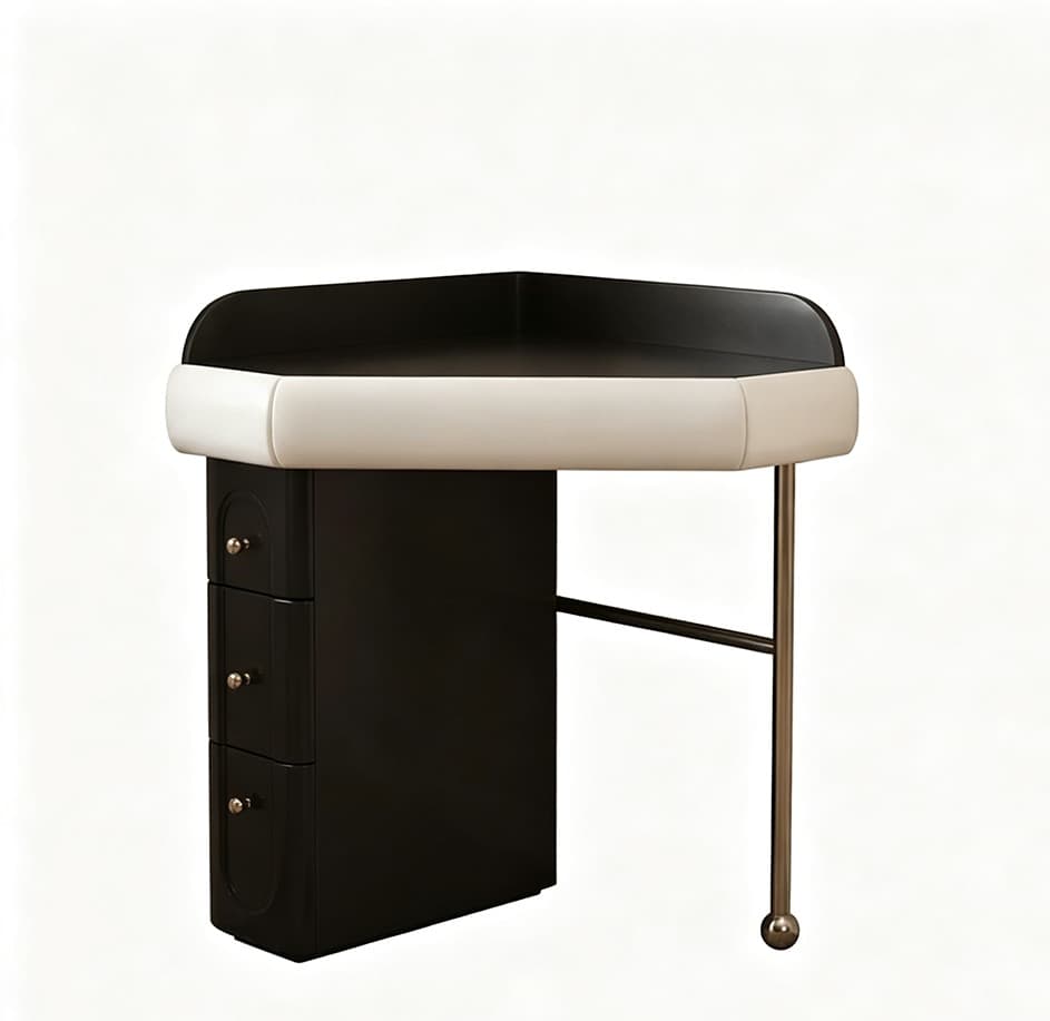 Wall-Mounted Corner Dressing Table lifestyle 1
