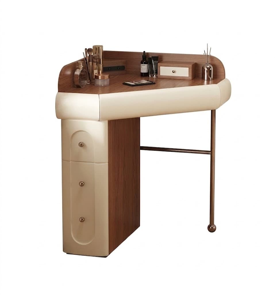 Solid Wood Swivel Vanity lifestyle 1