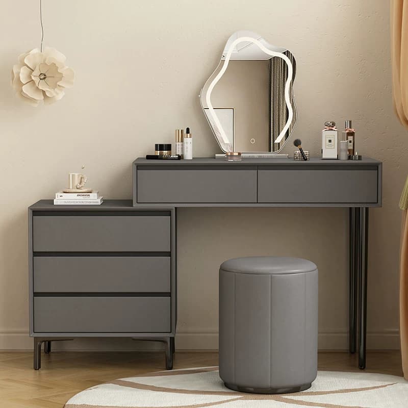 Solid Wood Corner Dressing Table lifestyle 1