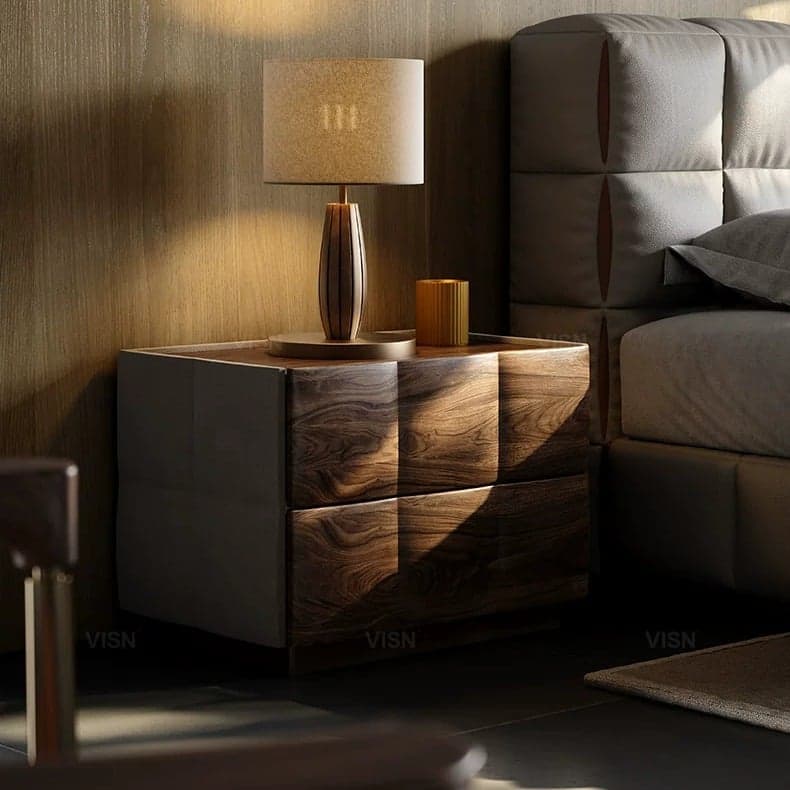 Minimalist Nightstand with Drawer lifestyle 3