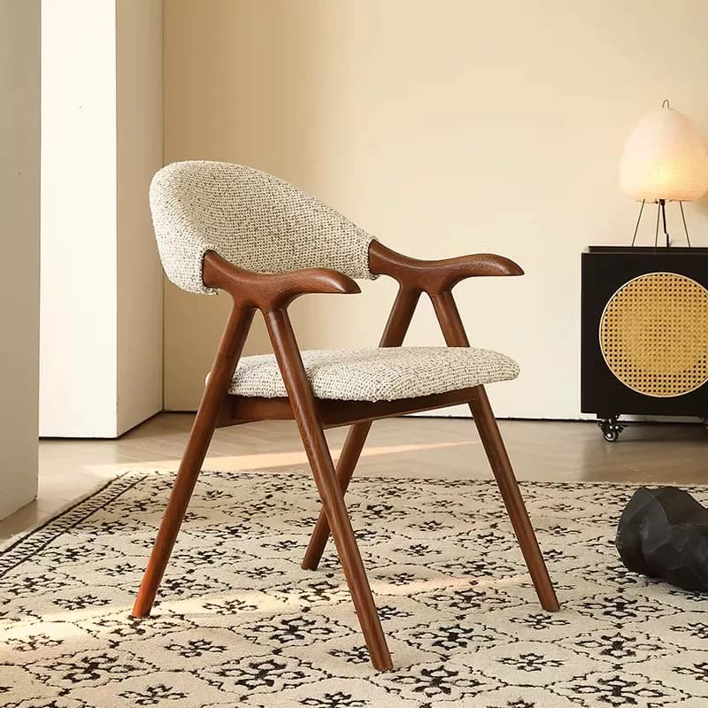 Retro Upholstered Dining Chair lifestyle 3