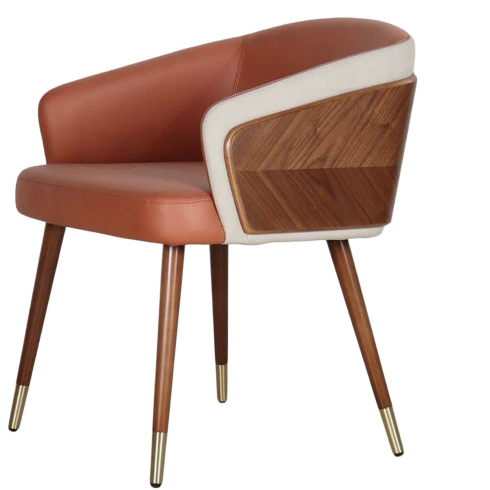 Leather Upholstered Dining Chair lifestyle 1